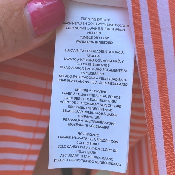 Michael Michael Kors Poppy Striped Bell Sleeve Top - Picture 13 of 15